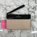 Kate Spade Bags | Kate Spade Staci Colorblock Leather Medium Wristlet Wallet In Warm Biege | Color: Black/Tan | Size: 1/8" H X 77/8" W X 7/8' D