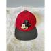 Disney Accessories | Disney Parks Mickey Mouse Kids Youth Baseball Cap Snapback Hat Pixelated Red | Color: Red | Size: Osbb