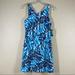 Lilly Pulitzer Dresses | Lilly Pulitzer Madeline White Zebra Dress | Color: Blue/White | Size: 2