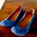 J. Crew Shoes | Light Blue Cornflower Blue J Crew Ballet Flats | Color: Blue | Size: 6.5