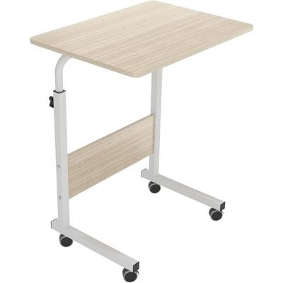 Soges - Höhenverstellbarer Laptoptisch,Laptopständer,Computertisch mit Rollen, mobiler Image