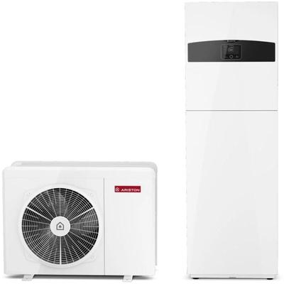 Ariston Group - Vernetzte kompakte Luft/Wasser-Wärmepumpe Nimbus Compact m mit elektrischem Image