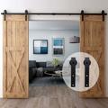 4.92FT/150cm Binario per Porta Scorrevole in Legno Singolo per porte Scorrevoli Kit Hardware con