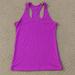 Adidas Tops | Adidas Purple Knit T-Back Tank Sz Women's Medium | Color: Purple | Size: M