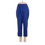 Talbots Dress Pants - Low Rise: Blue Bottoms - Women's Size 4