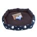 Tucker Murphy Pet™ Brenae Doughnut Polyester/Cotton in Blue/Brown/White | 8.66 H x 43.3 W x 35.43 D in | Wayfair E53EE40D451E465385D1237C13023905