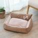 Tucker Murphy Pet™ Blumenfeld Doughnut Suede/Cotton in Brown | 5.11 H x 27.55 W x 23.62 D in | Wayfair 36696E599C464C849563B40C6023C859