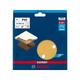 Accessories expert C470 2608900814 Exzenterschleifpapier gelocht Körnung 60 (ø) 150 mm 5 St. - Bosch