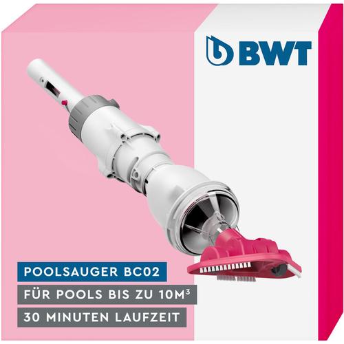 Poolsauger BC02 - Leistungsstarker Poolsauger - für Pools bis zu 10 m³ - BWT
