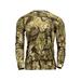 Kryptek Men's Valhalla Crew Long Sleeve Shirt Polyester/Spandex, Obskura Transitional SKU - 463690