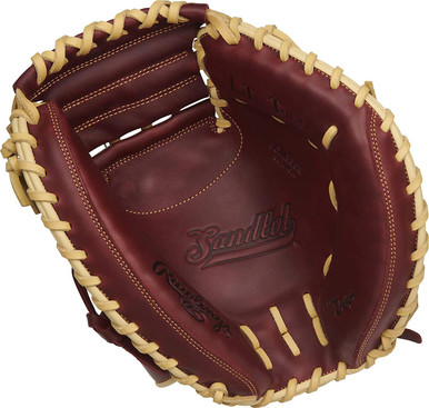 Rawlings Sandlot Series 33" Baseball Catcher's Mitt - Right Hand Throw Brown