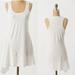 Anthropologie Tops | Anthropologie Leifnotes Asymmetrical Cotton Lace Tank Top Ivory S | Color: Cream/White | Size: S