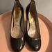 Michael Kors Shoes | Michael Kors Black Patent Leather Heels Size 7.5 | Color: Black | Size: 7.5