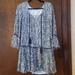 American Eagle Outfitters Dresses | American Eagle Boho Dress S | Color: Blue/White | Size: S