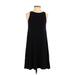 Old Navy Casual Dress - A-Line: Black Solid Dresses - Women's Size Small