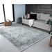 Luxe Weavers Euston Collection 8060 Silver 5x7 Modern Oriental Area Rug - Luxe Weavers 8060 Silver 5x7