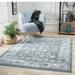 Luxe Weavers Patricia Collection 125 Blue 6x9 Oriental Floral Area Rug - Luxe Weavers 125 Blue 6x9