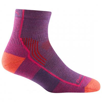 Darn Tough - Women's Hiker 1/4 Midweight with Cushion - Wandersocken Unisex L | EU 41-42,5 lila Image