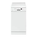 Lave-vaisselle pose libre BRANDT DFS1010W - 10 couverts - L45cm - 47 dB - Blanc