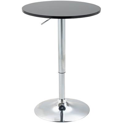 Bartisch modern rund Esstisch 360° Drehtisch höhenverstellbarer Bistrotisch Stehtisch Küchentisch Image