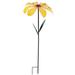 Sunset Vista Designs 401516 - 44" Medium Yellow Daisy Wind Spinner