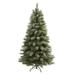 6' Snowed French Alps Mountain Pine Christmas Tree - Green