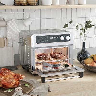 HOMCOM 21 qt. Air Fryer Toaster Oven Combo, Cooking Gift