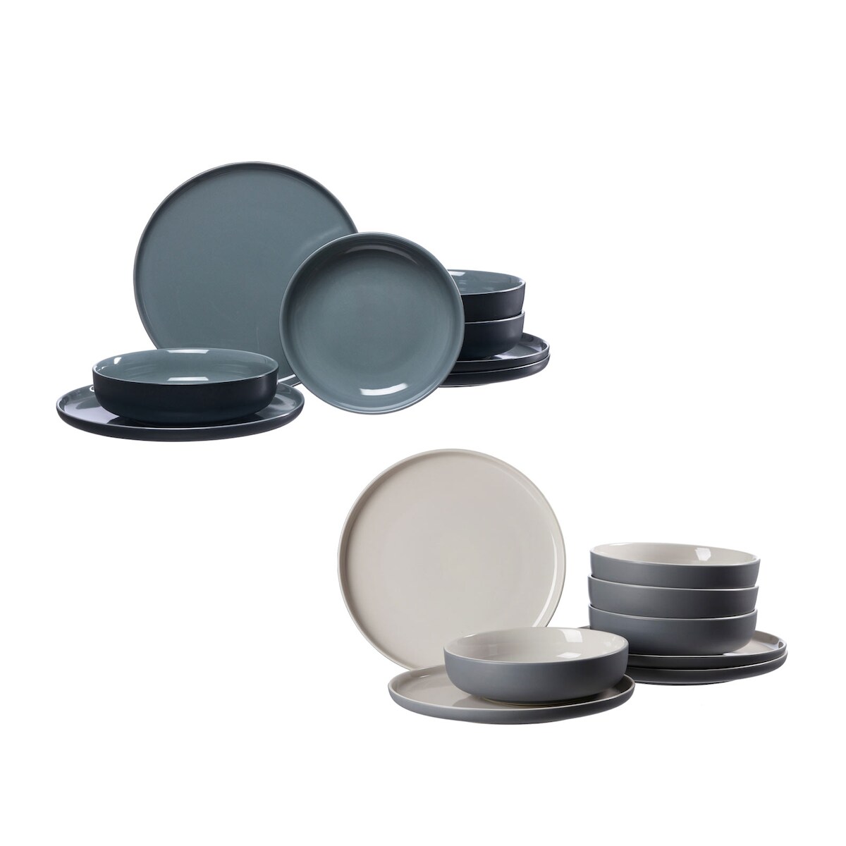 Ritzenhoff & Breker JASPER Tafelservice grau & schwarz 16-teilig Image