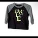 Nike Shirts & Tops | Infant Nike Long Sleeve Athletic Cut Shirt Top Size 12m Black & Gray 7mi344-023 | Color: Black/Gray | Size: 12mb