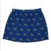 J. Crew Skirts | J Crew Mercantile Bengal Tiger Animal Print Mini Midi Lined Skirt Size 2 | Color: Blue | Size: 2