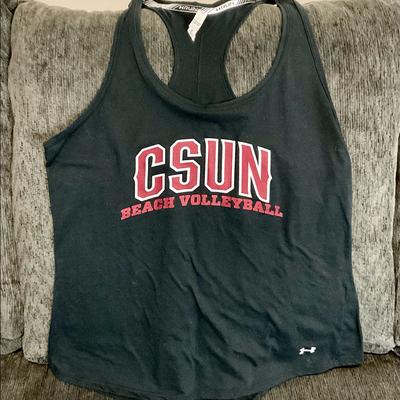 Under Armour Tops | Csun Beach Volleyball Tank | Color: Black | Size: L