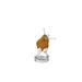 Kosta Boda Happy Yuk Figurine, Glass in Orange/Red | 8.8583 H x 5.9055 W in | Wayfair 7460171
