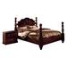 Canora Grey Ermellina Wood Cal King 2-Piece Bedroom Set Wood in Brown/Red | 53.5 H x 90.5 D in | Wayfair 5C7CA9DEDC8745B6B02118B258E8CDCA