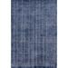 Blue 108 x 72 x 0.27 in Area Rug - Gracie Oaks Solid/Striped Liabah Runner Rug berry-Ivory Color Wool | 108 H x 72 W x 0.27 D in | Wayfair