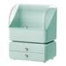 Everly Quinn Cosmetic Storage Box Plastic in Green | 14.09 H x 10.62 W x 11.02 D in | Wayfair A2B39ADF25DC46AE9CF8B90586966B43