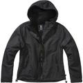 Brandit Windbreaker Frontzip Ladies Jacket, black, Size XS for Women