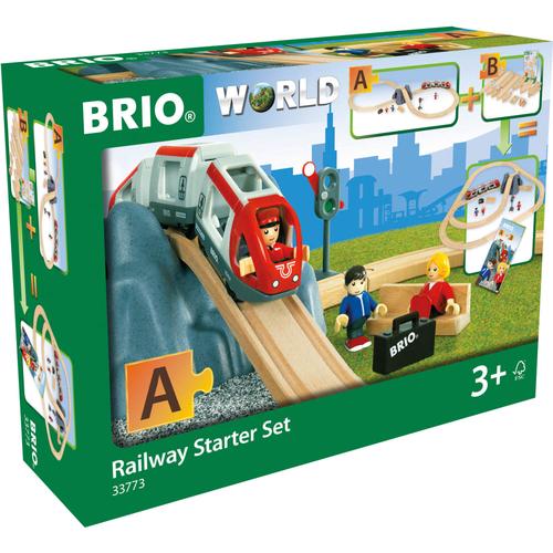 BRIO® Eisenbahn-Starter-Set A, bunt