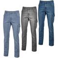 U-power - Jeans Da Lavoro Elasticizzato u Power Jam Slim Fit, misura: 3XL (58/60) Light Jeans