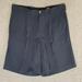 Nike Shorts | Nike Golf Pleated Pique Polyester Golf Shorts. Dark Navy, Men's Size 34 | Color: Blue | Size: 34