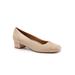 Women's Daisy Block Heel by Trotters in Nude (Size 8 M)