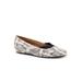 Women's Vianna Loafer by SoftWalk in Black White Snake (Size 7 1/2 M)