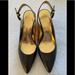 Coach Shoes | Coach Brown Slingback Shoes | Color: Brown | Size: 9