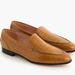 J. Crew Shoes | J Crew Academy Loafers In Crocodile-Embossed Leather Brown Tan (9) | Color: Brown/Tan | Size: 9