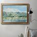 Longshore Tides Sailing Along the Coast II - Picture Frame Painting on Canvas Canvas, in Blue/Green/White | 18 H x 27 W x 2.5 D in | Wayfair