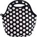 East Urban Home Mini Soft Neoprene Insulated Picnic Tote Bag in Black | 11 H x 8.5 W x 5 D in | Wayfair 215CDE2E214B4693B0A36787E7943E18