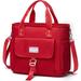 Prep & Savour Brause Extra Large Insulated Picnic Tote Bag, Metal in Gray/Red | 10.43 H x 11 W x 5.51 D in | Wayfair