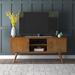 Mercury Row® Temaraia TV Stand for TVs up to 65" Wood in Red/Brown | Wayfair 56668210F4C542C294DC0B3849C70E35