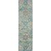 "2'2"" x 10' Ivory/Light Blue Nourison Passion Area Rug - Nourison 99446015006"