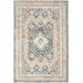 "5'3"" x 7'3"" Green/Ivory Nourison Thalia Area Rug - Nourison 99446078476"