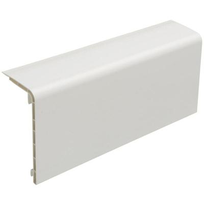 Rohrverkleidungsleiste 2000 x 45 x 110 mm Weiß Wandleiste Verkleidung - Primo